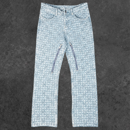 Givenchy monogram denim jeans - givenchy,