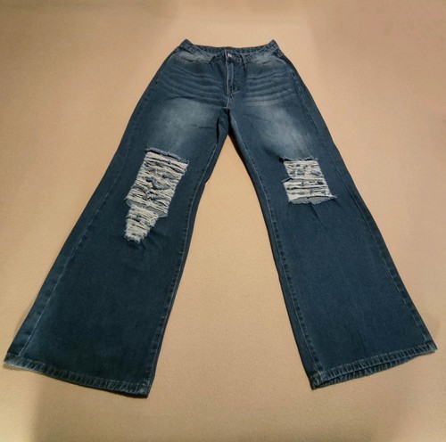 Jeans hose y2k baggy schlag - y2k,, baggy,